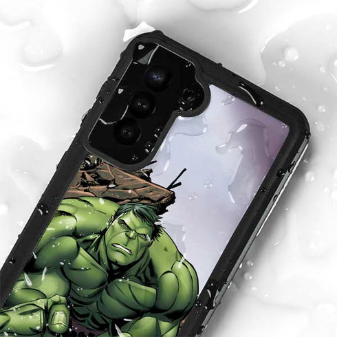 Marvel Avengers Hulk Galaxy S24 Plus Waterproof Case