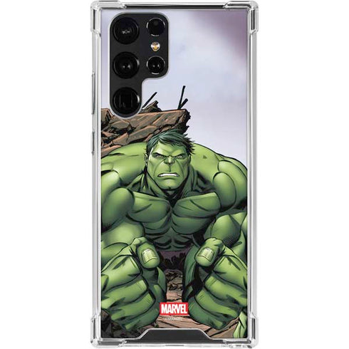 Marvel Avengers Hulk Galaxy S24 Ultra Clear Case
