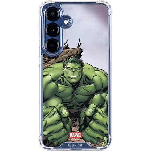 Marvel Avengers Hulk Galaxy S25 Plus Clear Case