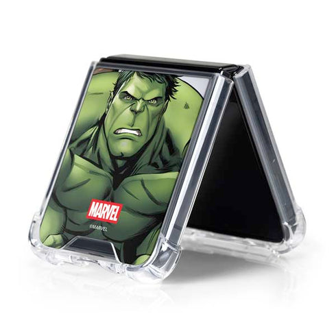 Marvel Avengers Hulk Galaxy Z Flip5 5G Clear Case