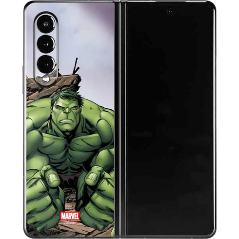 Marvel Avengers Hulk Galaxy Z Fold3 5G Skin