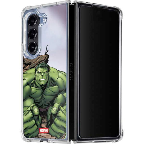 Marvel Avengers Hulk Galaxy Z Fold5 5G Clear Case