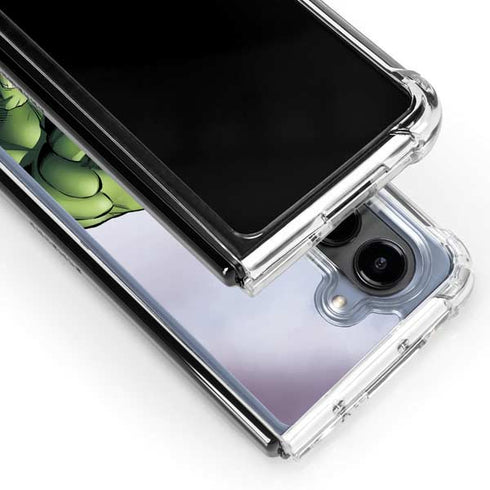 Marvel Avengers Hulk Galaxy Z Fold5 5G Clear Case