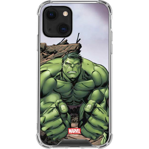 Marvel Avengers Hulk iPhone 13 Mini Clear Case