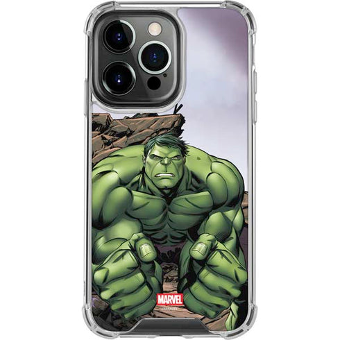 Marvel Avengers Hulk iPhone 13 Pro Clear Case