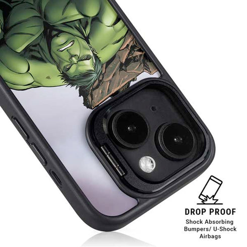 Marvel Avengers Hulk iPhone 14 Kickstand Case