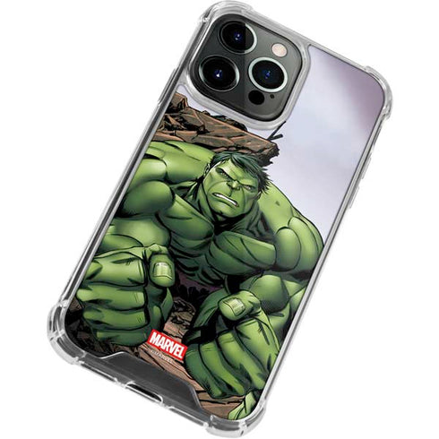 Marvel Avengers Hulk iPhone 14 Pro Clear Case