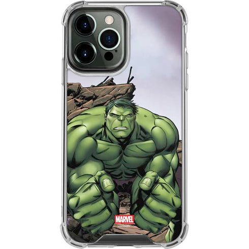 Marvel Avengers Hulk iPhone 14 Pro Max Clear Case