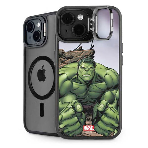 Marvel Avengers Hulk iPhone 15 Kickstand Case