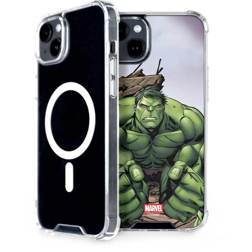 Marvel Avengers Hulk iPhone 15 Plus MagSafe Case