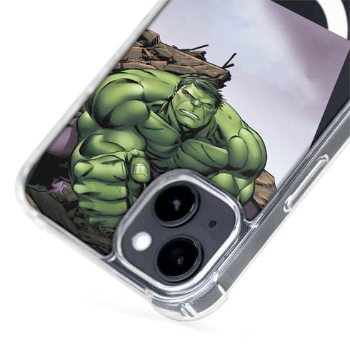 Marvel Avengers Hulk iPhone 15 Plus MagSafe Case