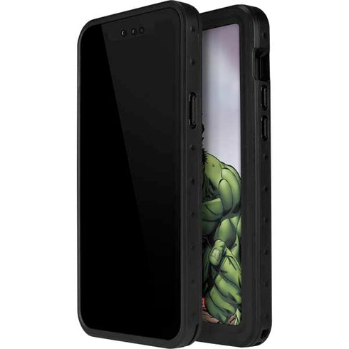 Marvel Avengers Hulk iPhone 15 Plus Waterproof Case