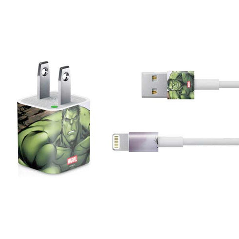 Marvel Avengers Hulk iPhone Charger (5W USB) Skin