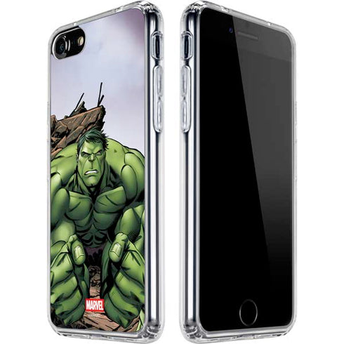 Marvel Avengers Hulk iPhone SE (2nd & 3rd Gen) Clear Case