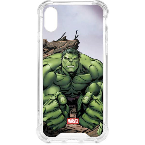 Marvel Avengers Hulk iPhone XS Clear Case