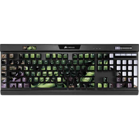 Marvel Avengers Hulk K95 RGB PLATINUM Mechanical Gaming Keyboard Skin
