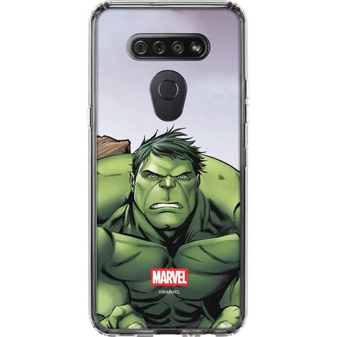 Marvel Avengers Hulk LG K51/Q51 Clear Case