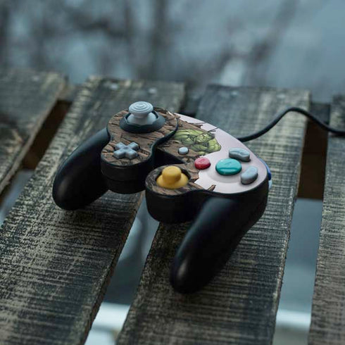 Marvel Avengers Hulk Nintendo GameCube Controller Skin