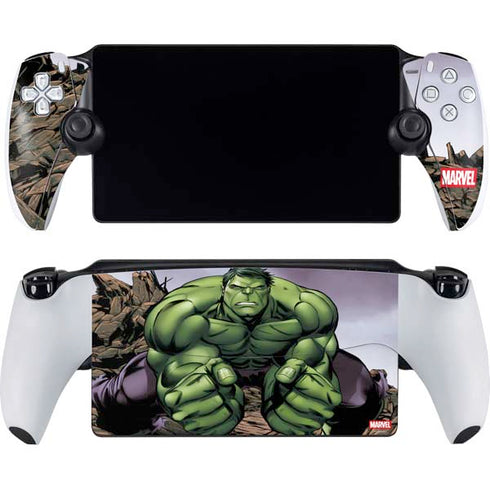 Marvel Avengers Hulk PlayStation Portal Remote Player Skin