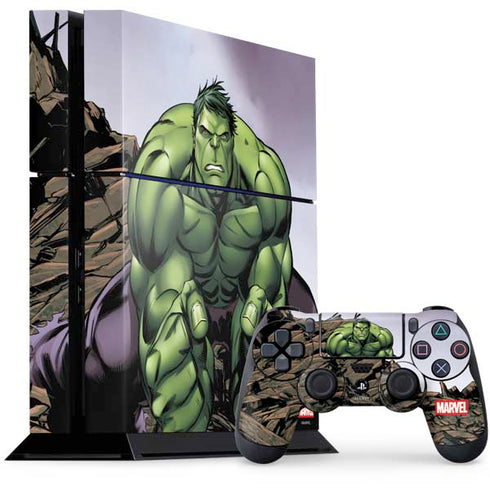 Marvel Avengers Hulk PS4 Console and Controller Bundle Skin