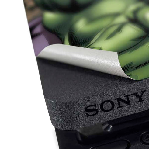 Marvel Avengers Hulk PS4 Pro Console Skin