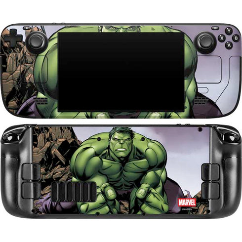 Marvel Avengers Hulk Steam Deck Handheld Gaming Computer OLED Skin