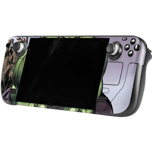 Marvel Avengers Hulk Steam Deck Handheld Gaming Computer OLED Skin