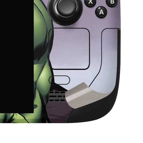 Marvel Avengers Hulk Steam Deck Handheld Gaming Computer OLED Skin