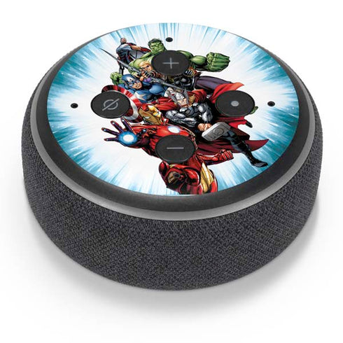 Marvel Avengers Team Amazon Echo Dot Skin
