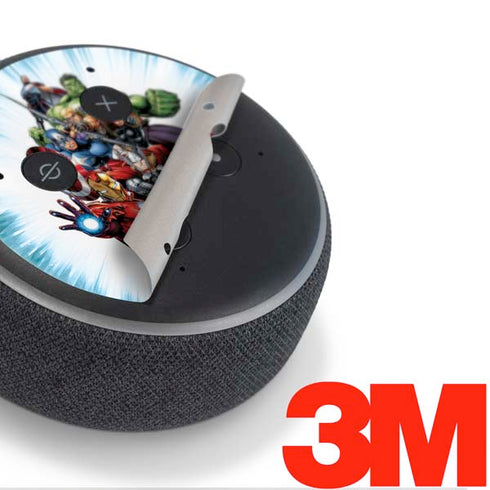 Marvel Avengers Team Amazon Echo Dot Skin