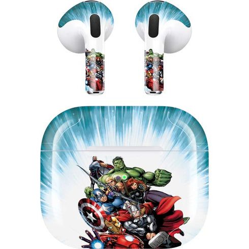 Marvel Avengers Team Apple AirPods (3rd Gen 2021) Skin