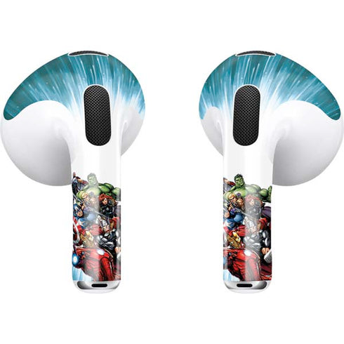 Marvel Avengers Team Apple AirPods (3rd Gen 2021) Skin