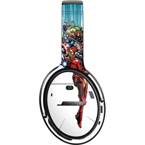 Marvel Avengers Team Bose QuietComfort 35 II Headphones Skin
