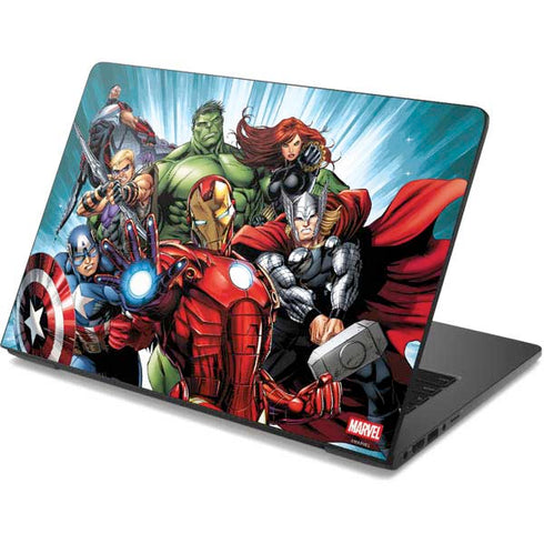 Marvel Avengers Team Dell Chromebook Skin