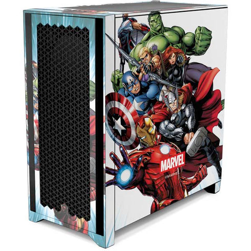 Marvel Avengers Team Corsair 4000D Tempered Glass Mid-Tower ATX Case Skin