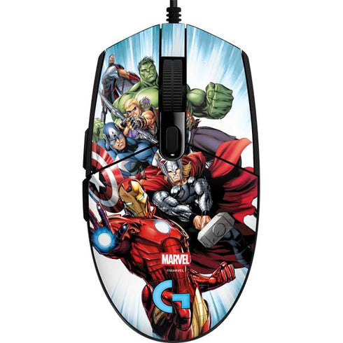 Marvel Avengers Team G203 Prodigy RGB Wired Gaming Mouse Skin