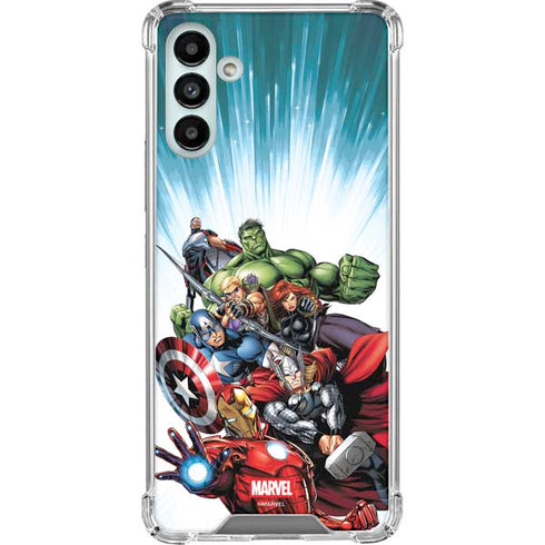 Marvel Avengers Team Galaxy A13 5G Clear Case