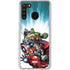 Marvel Avengers Team Galaxy A21 Clear Case