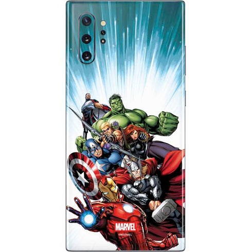 Marvel Avengers Team Galaxy Note 10 Plus Skin