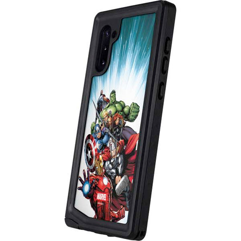Marvel Avengers Team Galaxy Note 10 Waterproof Case