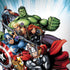 Marvel Avengers Team Galaxy Note 8 Skin