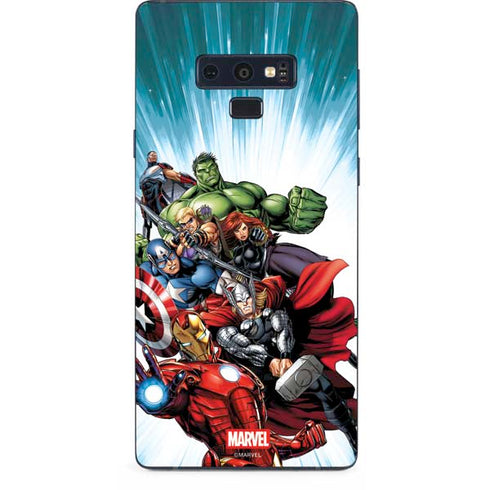 Marvel Avengers Team Galaxy Note 9 Skin