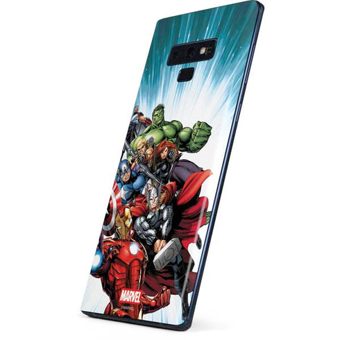 Marvel Avengers Team Galaxy Note 9 Skin