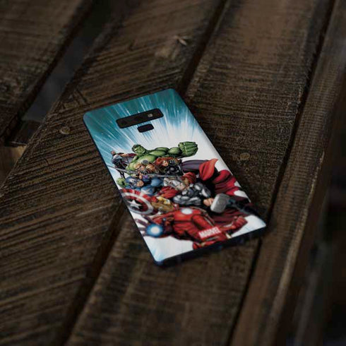 Marvel Avengers Team Galaxy Note 9 Skin