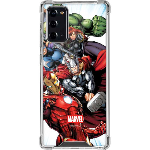 Marvel Avengers Team Galaxy Note20 5G Clear Case