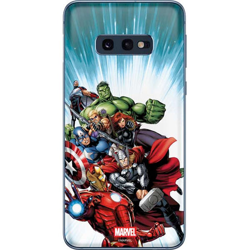 Marvel Avengers Team Galaxy S10e Skin