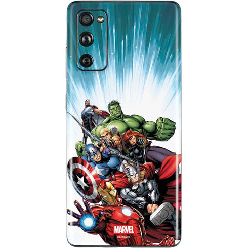 Marvel Avengers Team Galaxy S20 Fan Edition Skin