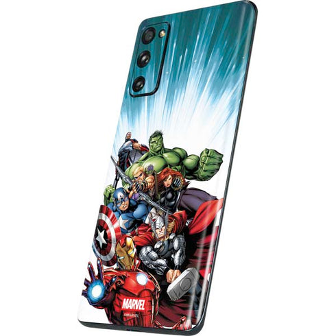 Marvel Avengers Team Galaxy S20 Fan Edition Skin