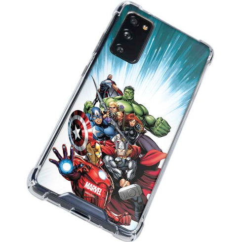 Marvel Avengers Team Galaxy S20 FE Clear Case