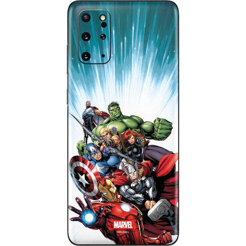 Marvel Avengers Team Galaxy S20 Plus Skin